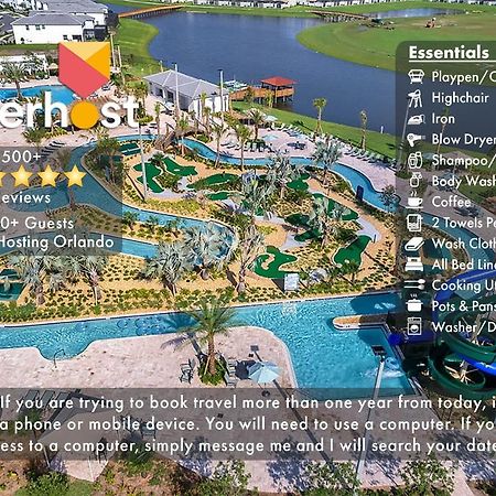 C - New 4 Bedroom Home - 5 Miles To Disney - Free Water Park - Private Pool Кисими Екстериор снимка