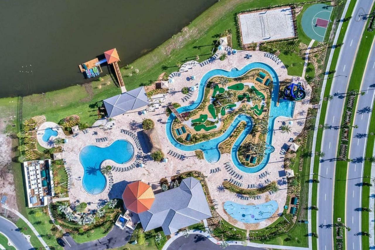 C - New 4 Bedroom Home - 5 Miles To Disney - Free Water Park - Private Pool Кисими Екстериор снимка